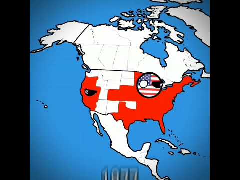 USA history 🇺🇲 #countryballs #history #usa