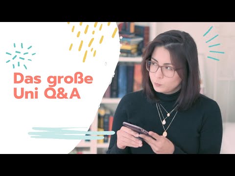 GROßES UNI Q&A (es gibt Timestamps)