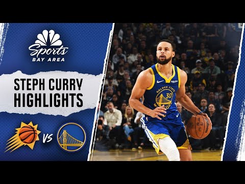 Steph Curry highlights: Watch Warriors star score 28 points against Suns | NBC Sports Bay Area