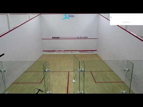 ESF European Team Division 1 & 2 Squash Championships 2023 - Day 1 - Court 4
