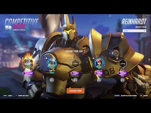 This Reinhardt Charge is ILLEGAL - LHCloudy SEASON 18 TOP 500