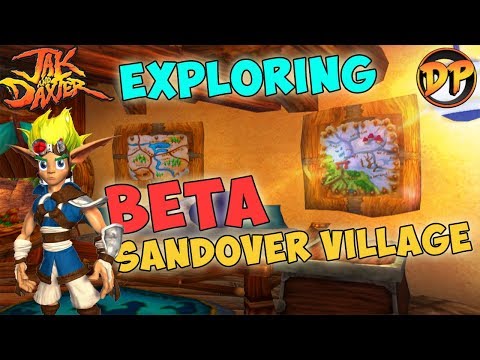 Exploring BETA Sandover Village in Jak and Daxter Demo