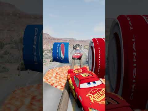 Pixar Cars Soda Lava/Water Bollard Crush – BeamNG.drive