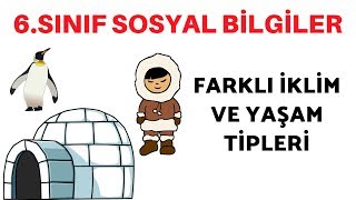 Çevremizde Kimler Yaşıyor? (Farklı İklimler Ve Yaşam Tipleri)