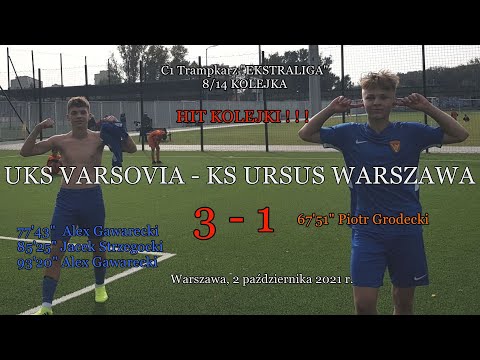 2 X 2021 r.   UKS VARSOVIA - KS URSUS WARSZAWA  3 - 1 (0-0)