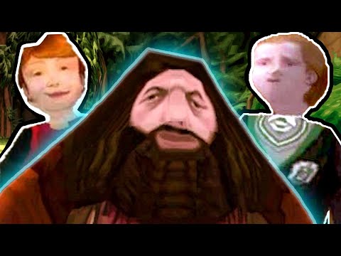 Harry potter PS1 is beautifully absurd