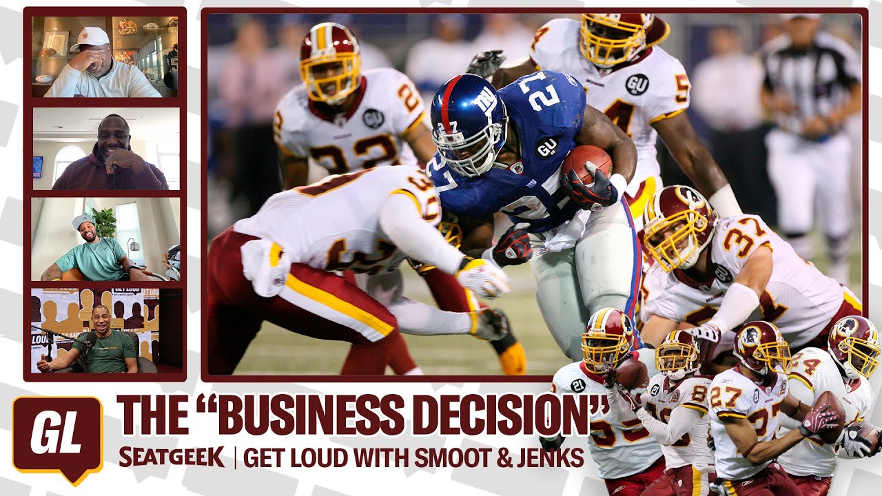 Breaking Down All-Time Smoot Highlight & Reactions From Washington Teammates | Get Loud | Commanders