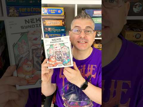 Neko Syndicate Review #swiftjustice #shorts #boardgamereview