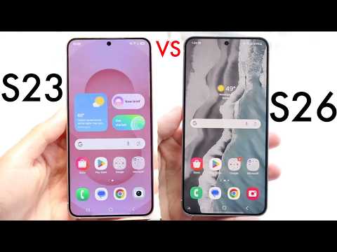 Samsung Galaxy S26 Vs Samsung Galaxy S23! (Quick Comparison)
