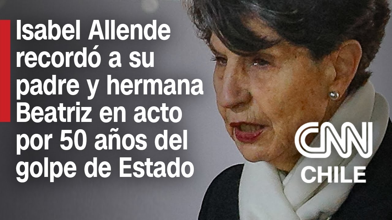Discurso completo: Senadora Isabel Allende en conmemoración por 50 años del golpe de Estado de 1973