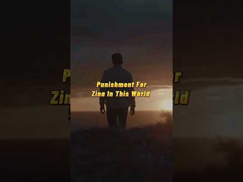 Punishment For Zina In This World