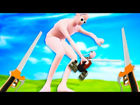 We Went Titan Hunting and My Friend Immediately Got EATEN in Attack on Quest VR Multiplayer!