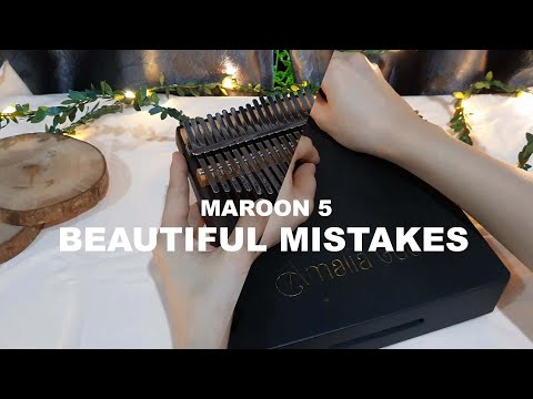 [Kalimba Cover] Beautiful Mistakes - Maroon 5 (Number Tabs) || REVIEW KALIMBA MURIA + TRAVEL CAJON