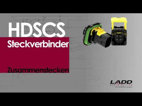 HDSCS Steckverbinder (HDSCS Connector Instructions) - German