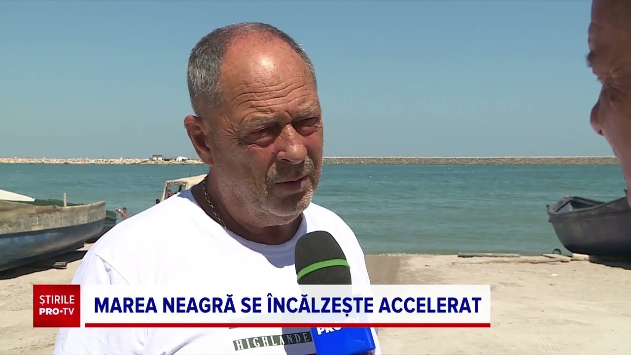 A înregistrat cea mai ridicată temperatură din ultimii 25 de ani în Marea Neagră