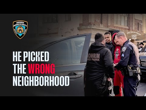 He Picked the Wrong Neighborhood.