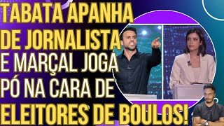 HAHAHAHA: Tábata Amaral é humilhada por jornalista ao vivo e Marçal joga pó em militantes do Boulos!