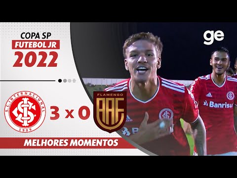 Gols e lances de Internacional x Flamengo - SP