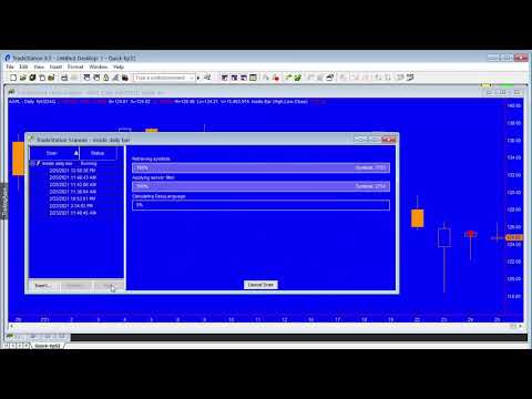 Quick-tip 52 | Using the TradeStation scanner during the formation of a bar