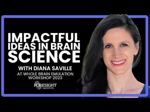 Diana Saville | Important and Impactful Ideas in Brain Science @ Whole Brain Emulation Workshop 2023