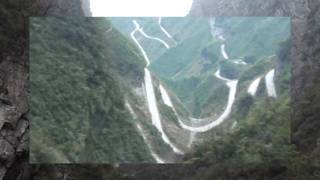 preview picture of video '湖南张家界天门山-天门吐雾奇景Tianmenshan'