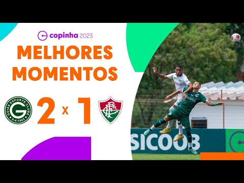 GOIÁS-GO 2 X 1 FLUMINENSE-RJ | MELHORES MOMENTOS | TERCEIRA FASE | COPINHA 2023