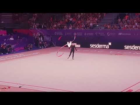 Polina Karika #ribbon #RhyWorld2023 Valencia Clasificatorio Polina