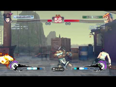 SSFIVAE~ Juri (mktn360) vs. Adon (shin2103) HD