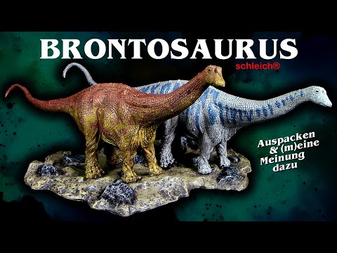 Schleich ® Brontosaurus 15051 / 15027 im Vergleich - Neu 2026 New  - Unboxing & (m)eine Meinung