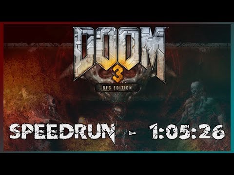 Doom 3 Speedrun in 1:05:26