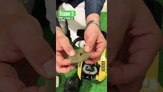 Entretien complet d’une tronçonneuse en 3 étapes ! #astuce #tips #jardin