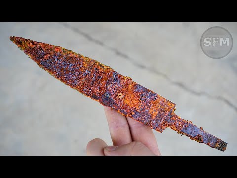 Restoration Antique Rusty Dagger