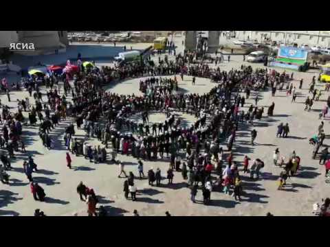 Якутяне провели осуохай в честь Дня Республики Саха (Якутия) (ВИДЕО)