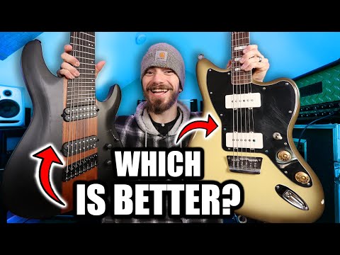 BARITONE VS 8 STRING GUITAR!