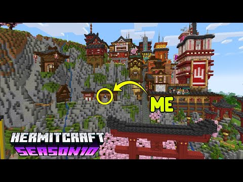 Massive Terraform/Village Project! | Hermitcraft 10 | Ep.17