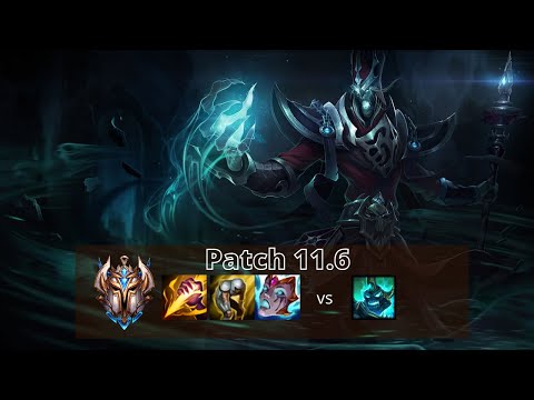 Karthus Jungle vs Hecarim - KR Challenger Patch 11.6