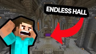 😱ENDLESS Hallway in Minecraft