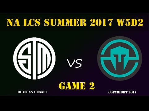 TSM vs IMT Highlights Game 2 NA LCS Summer 2017 Team Solo Mid vs Immortals