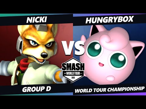 SWT Championship Group D - Nicki (Fox) Vs. Hungrybox (Jigglypuff) SSBM Melee Tournament