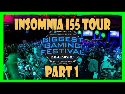 Multiplay Insomnia i55 Tour: Expo Hall & eSports Stage