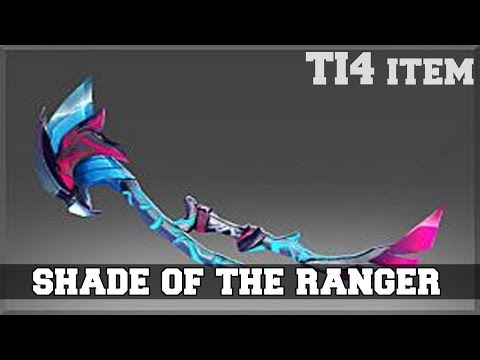 Dota 2 Items : Drow Ranger - Shade of the Ranger (TI4 Items)