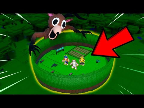 Construí LA BASE MÁS SEGURA de 99 NOCHES EN EL BOSQUE 😨🌲ROBLOX