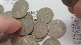 1972 Australian 5 Cent Coin. Low mintage and worth money