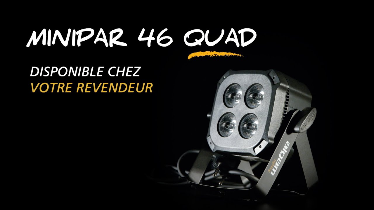 Par à Led 4x10W