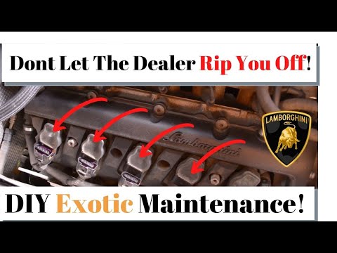 Easy DIY Spark Plug Replacement: Lamborghini Gallardo Superleggera. Fix Any 2004 to 2008 Gallardo