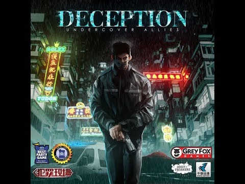 Deception: Undercover Allies Unboxing by The Boardgame Mechanics 