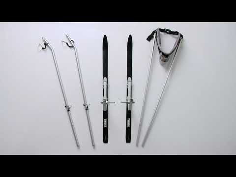 Thule Chariot Cross Country Skiing Kit - narty do przyczepki
