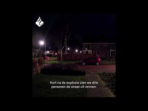 Gezocht: verdachten van explosie aan de Schultelaan in Roden