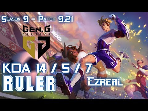 Gen Ruler EZREAL vs XAYAH ADC - Patch 9.21 KR Ranked