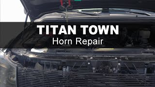 Nissan Titan Horn Diagnosis and Repair